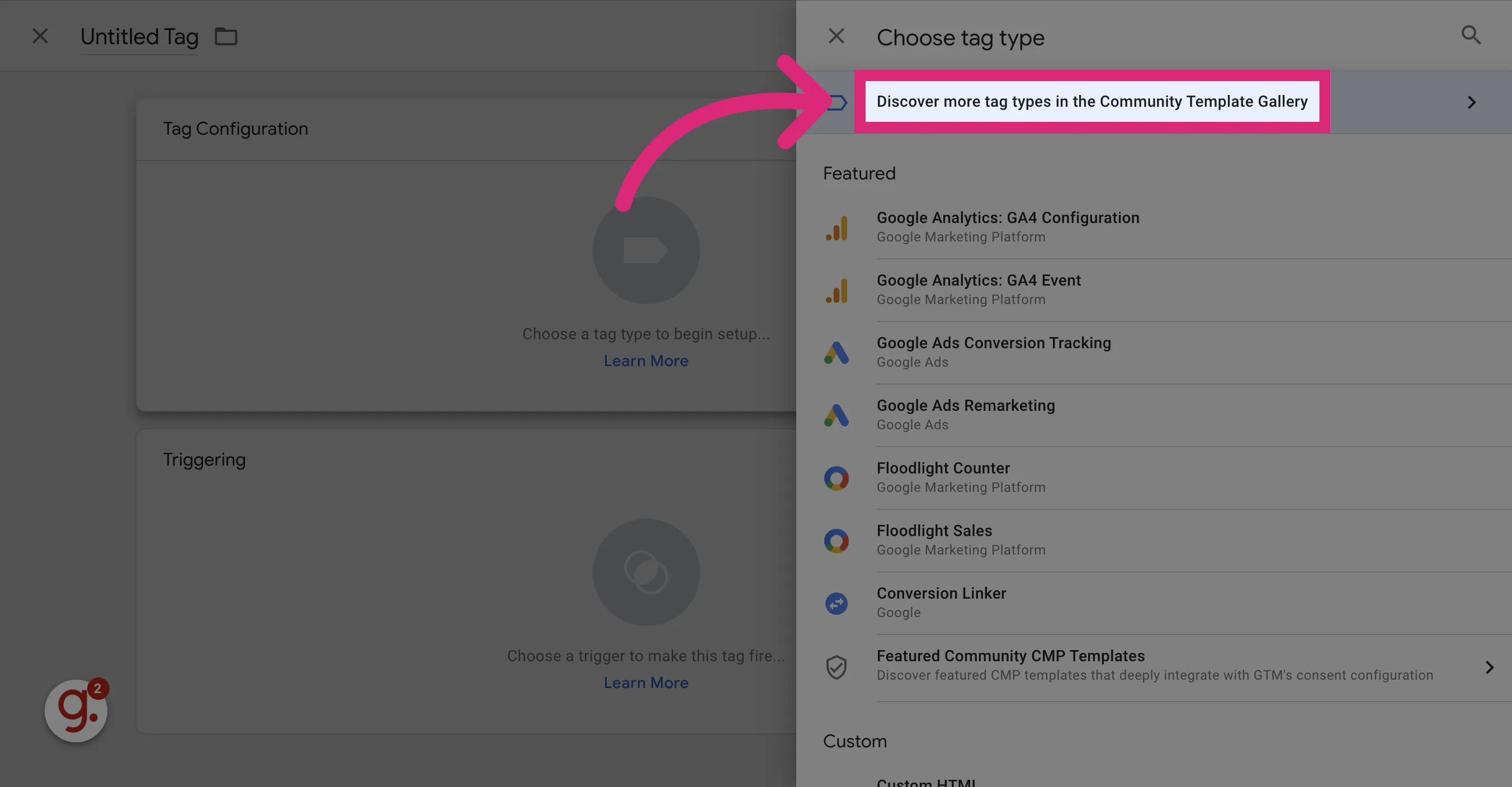 AnyTrack documentation screenshot