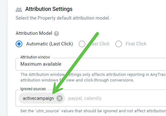 AnyTrack documentation screenshot