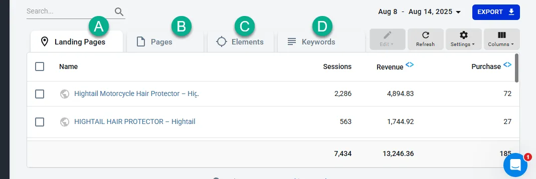 AnyTrack documentation screenshot