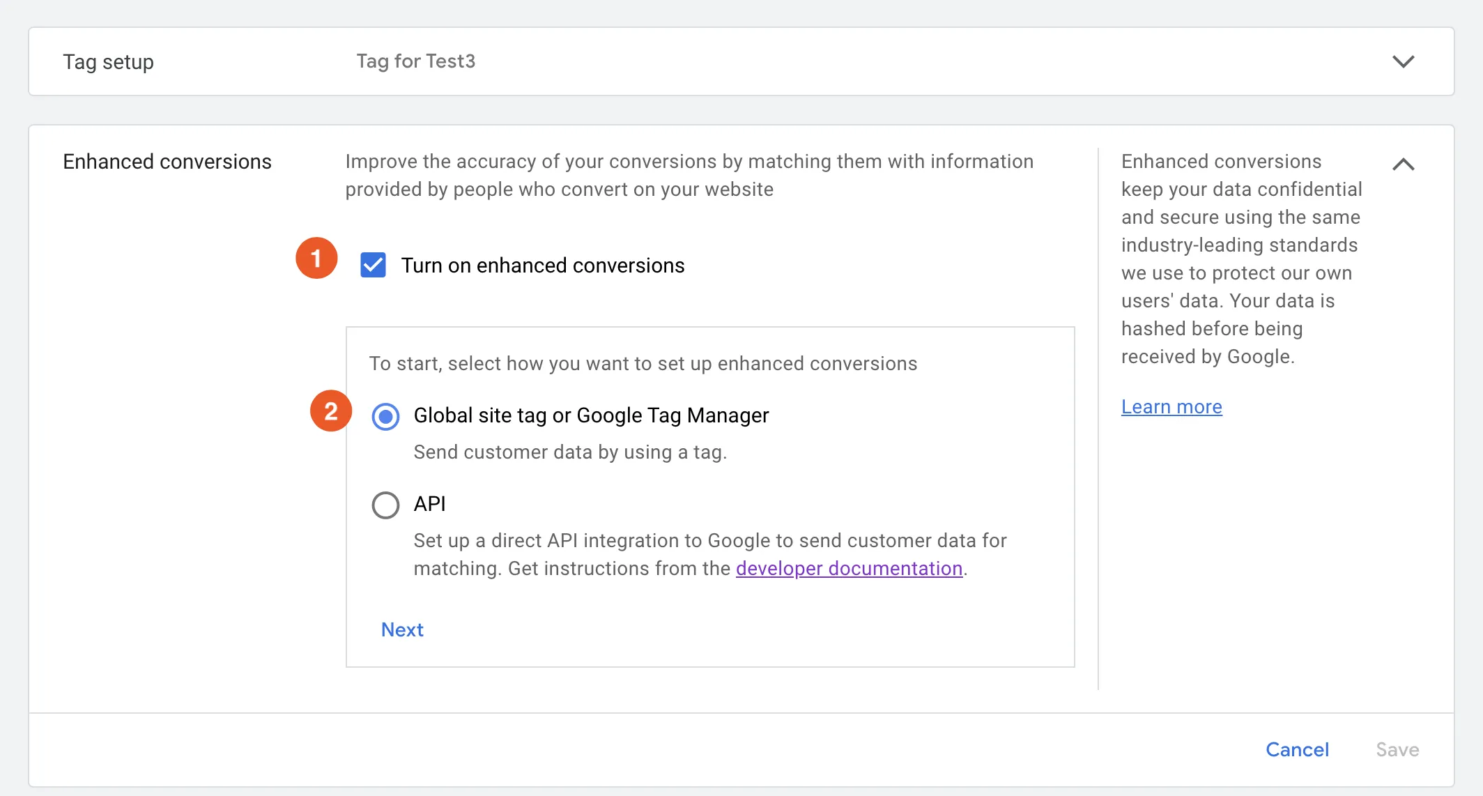 AnyTrack documentation screenshot