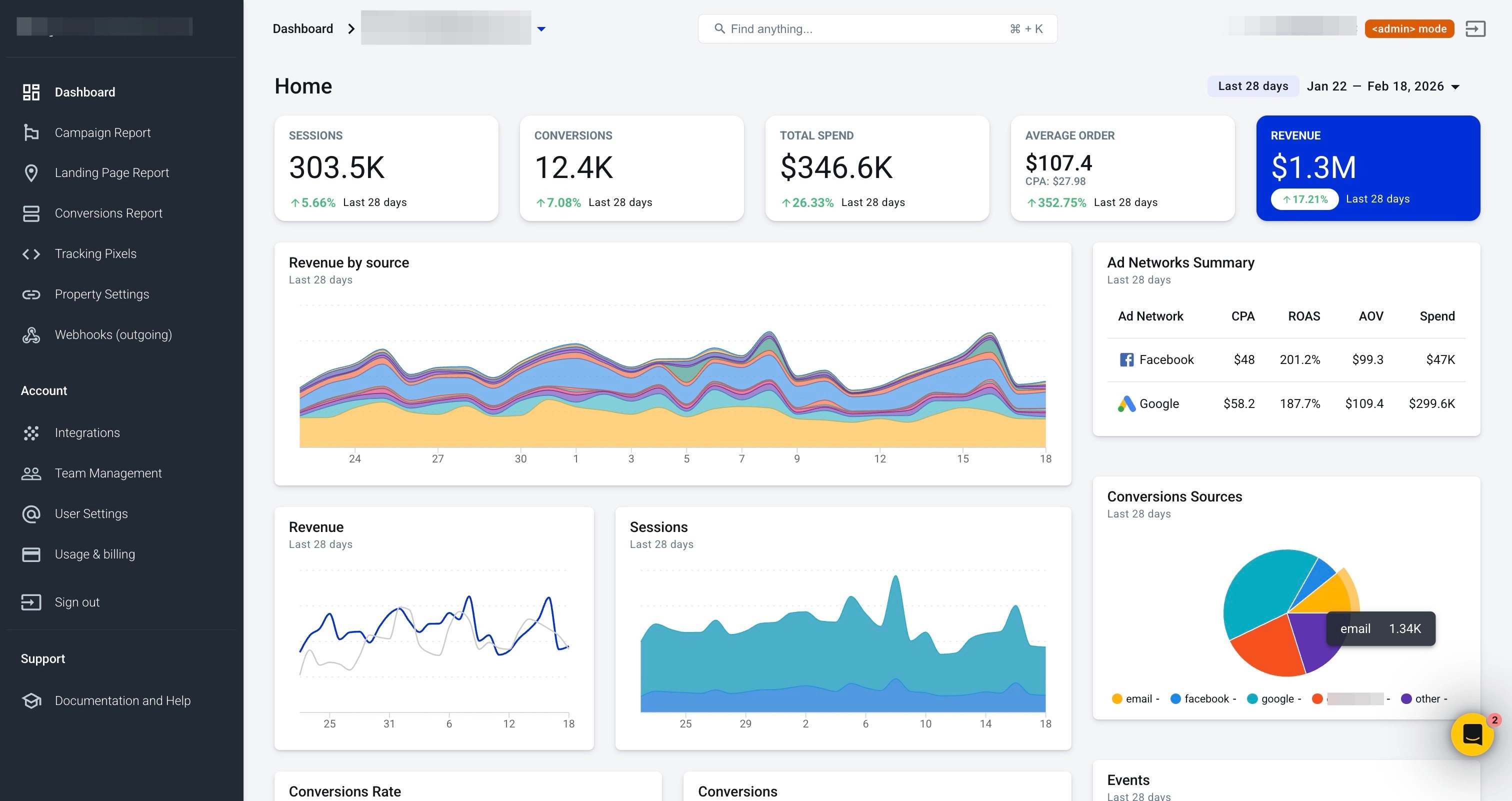 AnyTrack documentation screenshot